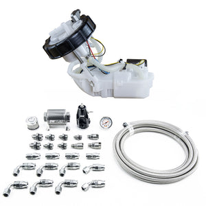 DeatschWerks 01-05 Honda Civic/02-06 Acura RSX DW400 Pump Module & Return Kit w/PTFE Fuel Lines