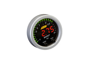 AEM X-Series Boost Pressure -30inHg 60psi Gauge Kit