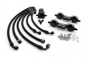 RCM SIDE FEED PARALLEL BILLET FUEL RAIL KIT V3 - V4