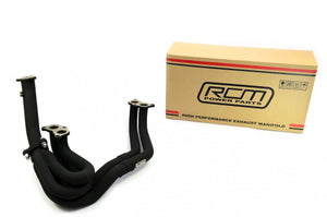 RCM Unequal Black Ceramic Coated Exhaust Manifold