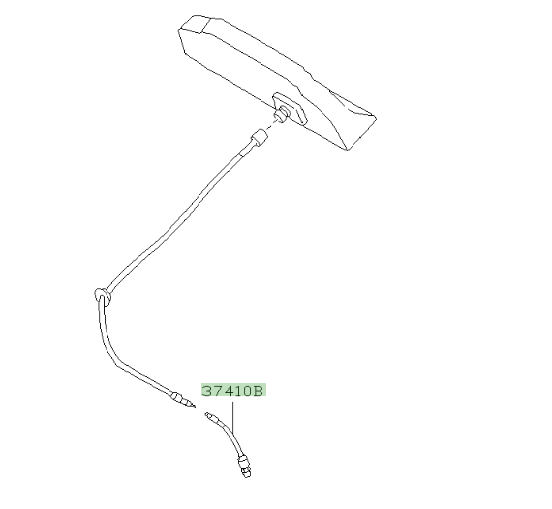 RCM Lower Speedo / Odometer Cable 1992-1997 - Manual