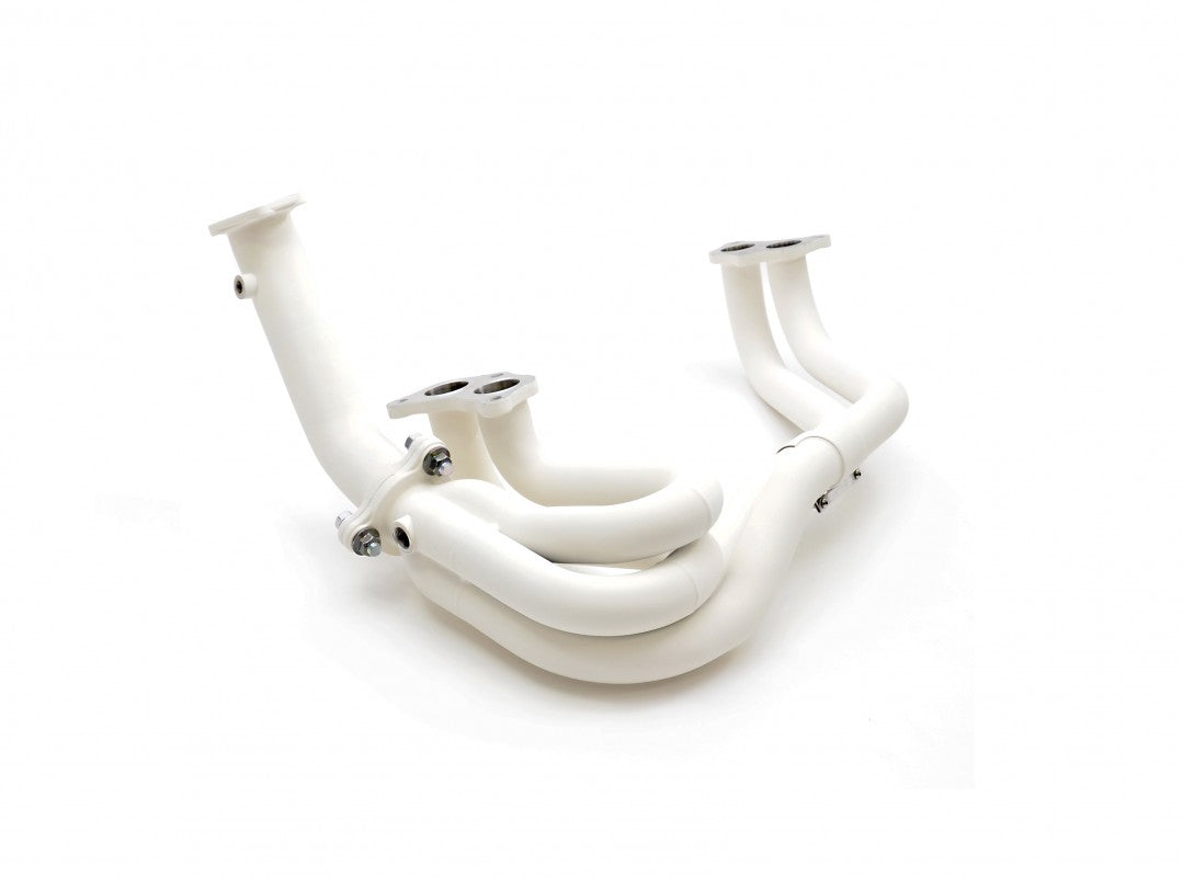 RCM Unequal White Ceramic Coated Exhaust Manifold